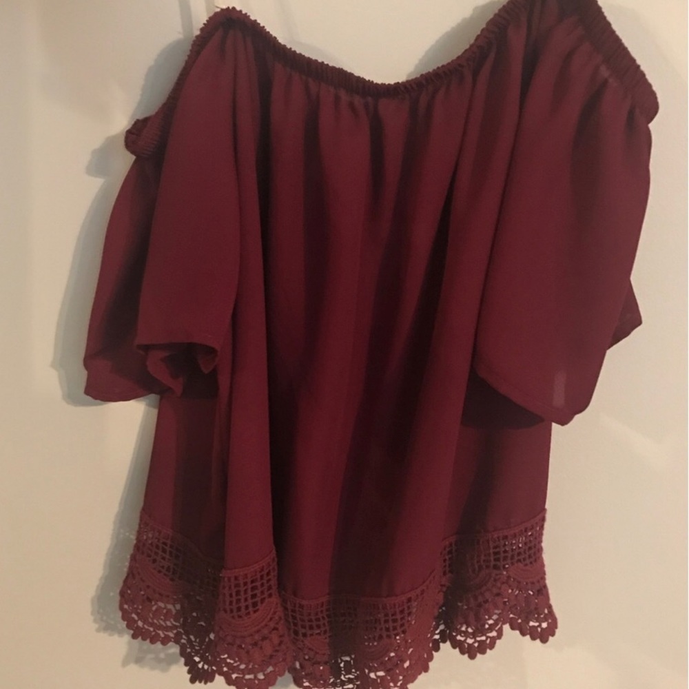 Off the shoulder top